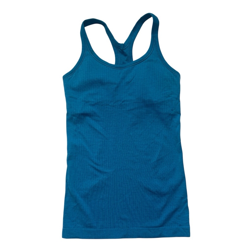 Lululemon Ebb to Street Tank Blue 4